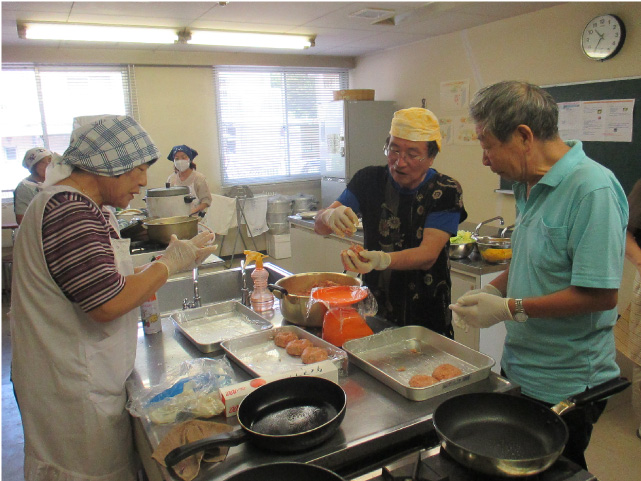 調理実習・試食会（6月・9月）